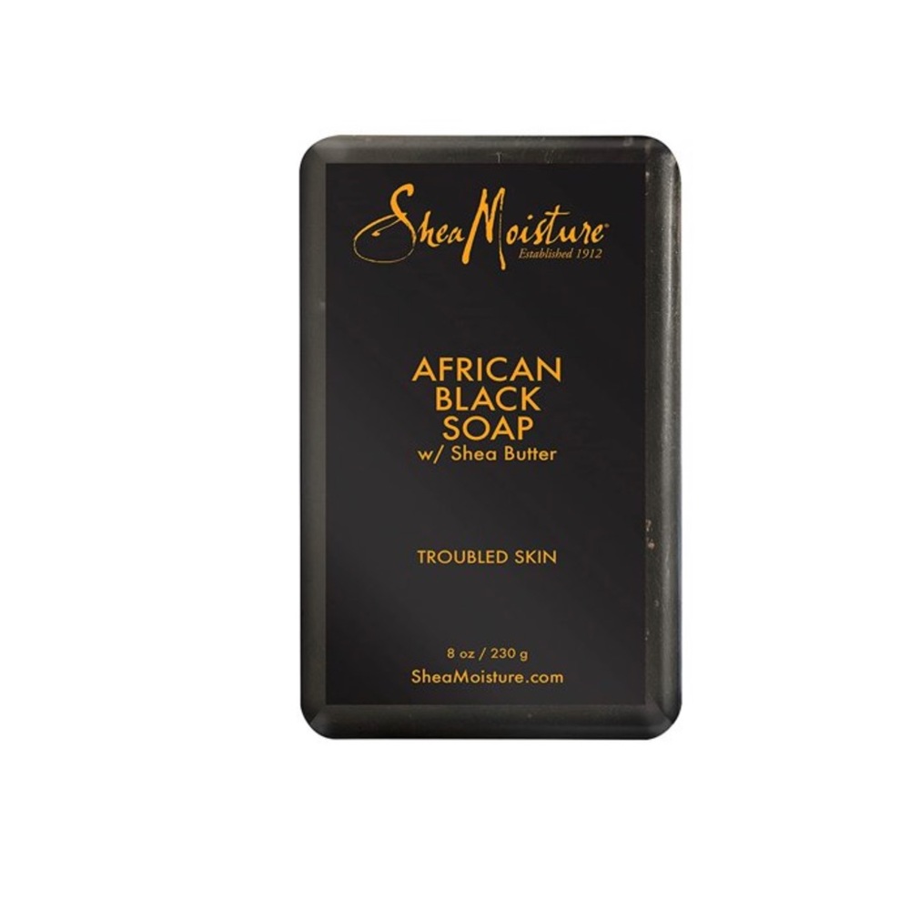 2/$10 Shea Moisture African Black Soap With Shea Butter